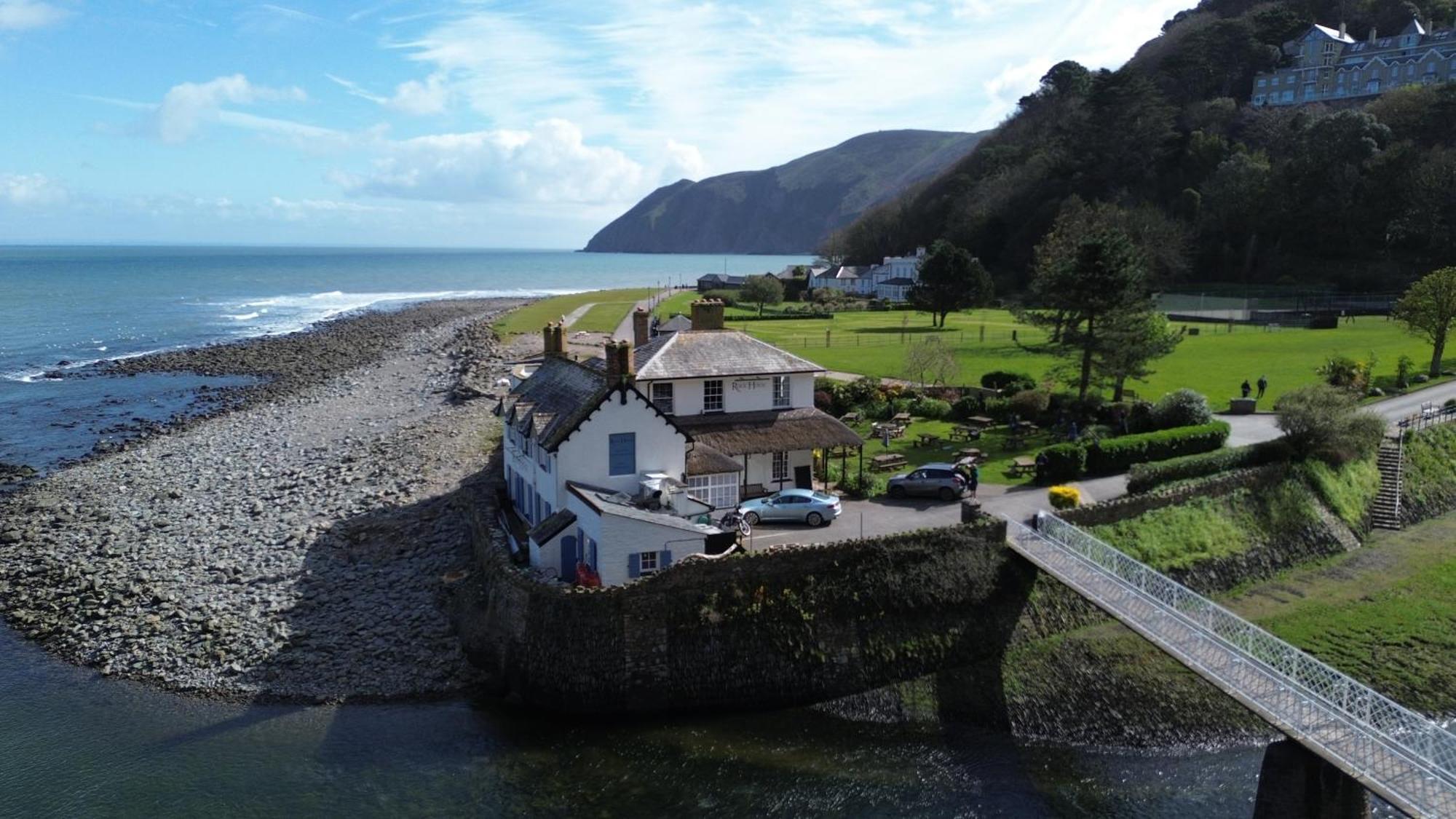 Rock House Hotel Lynton Esterno foto